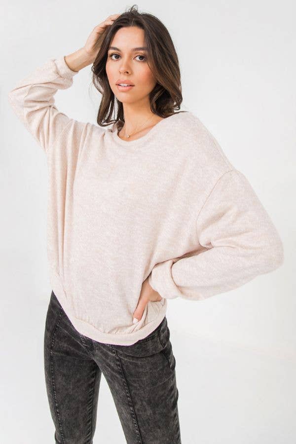A knit top-AT2077