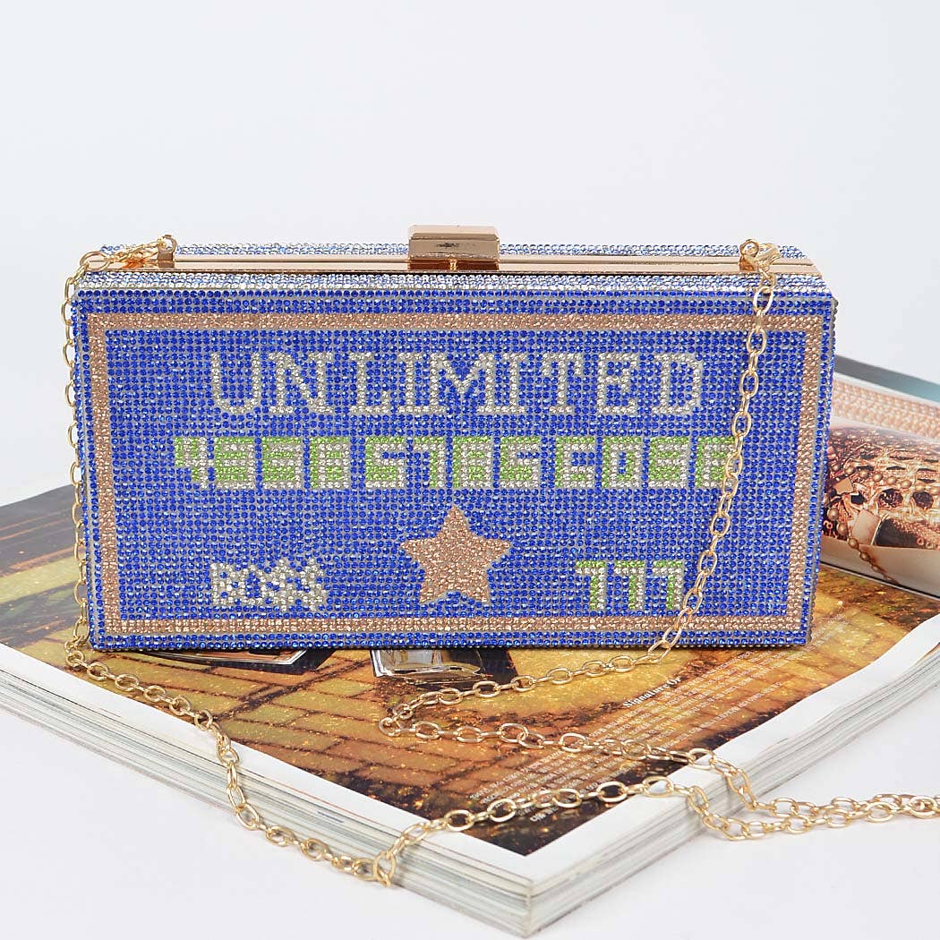 Unlimited Rhinestone Party Clutch