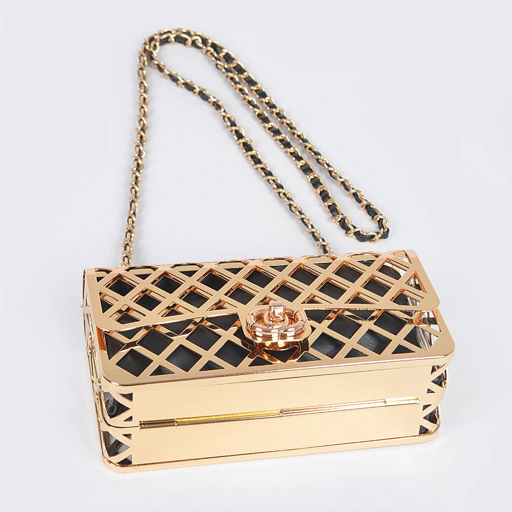 Metal Clutch w/ Pouch