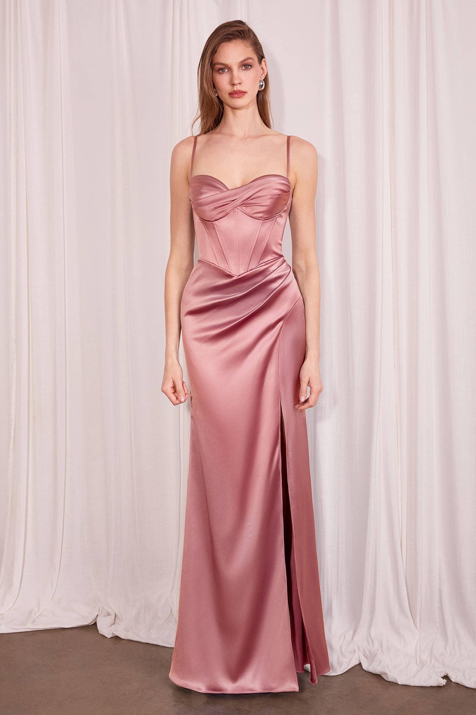 Diana Satin Maxi Dress