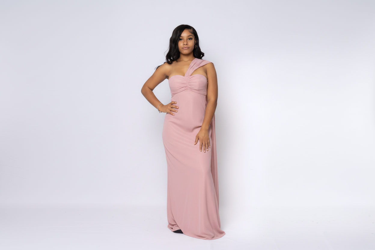 Divine Drape Formal Dress