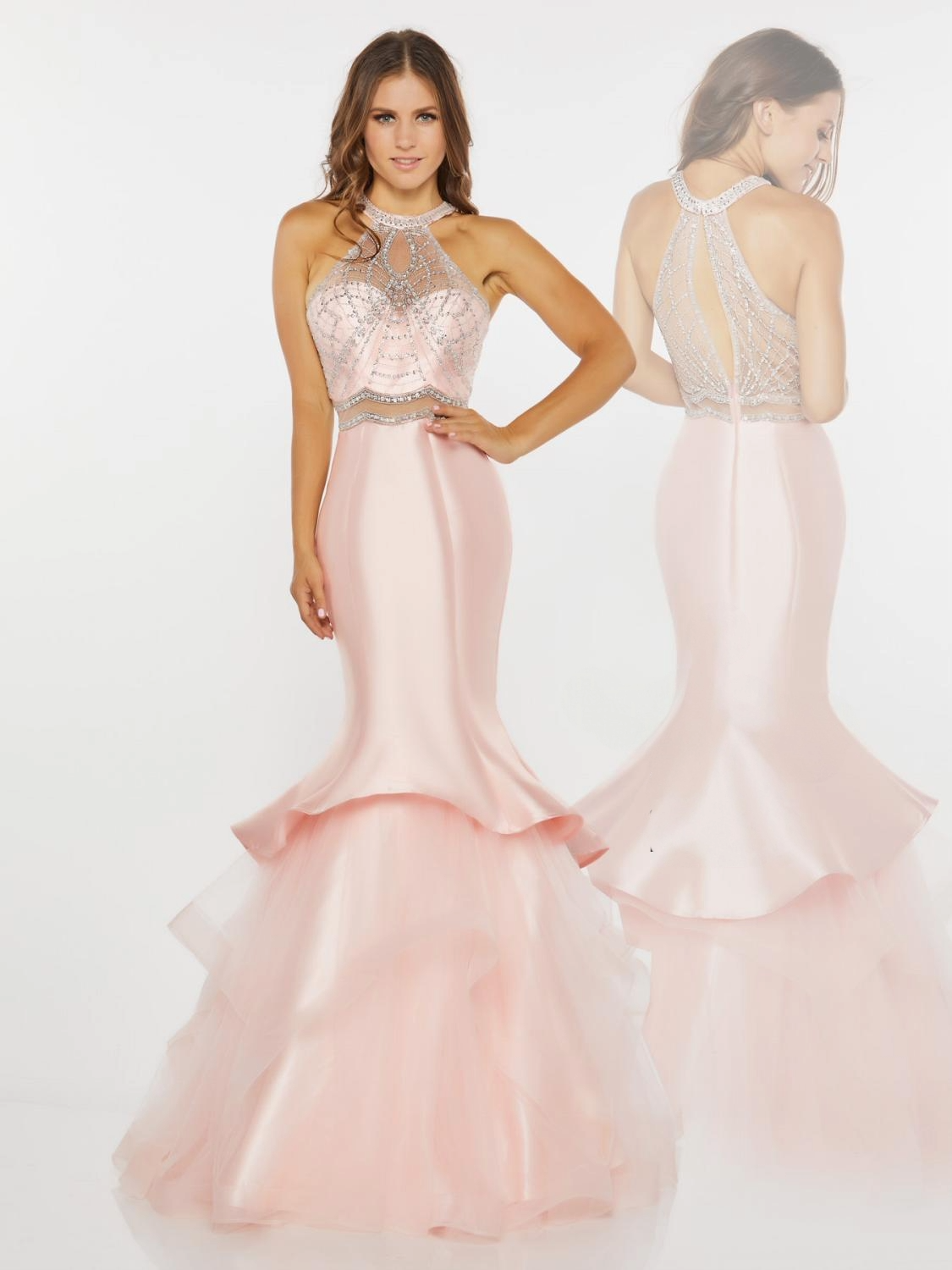 Last Dress: Blush Radiance Mermaid Gown_E2324_PINK_12