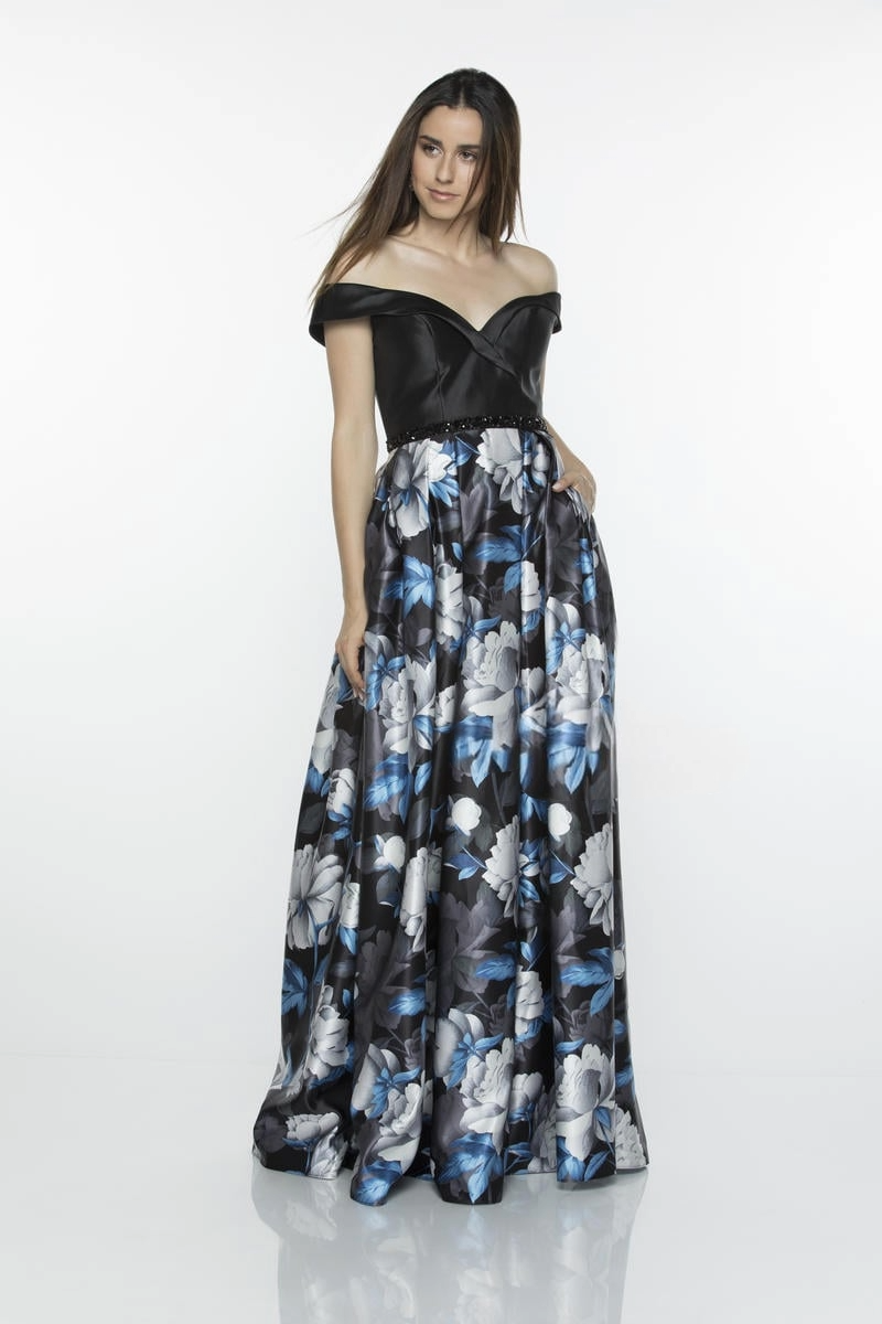 Last Dress: MILANO FORMALS E2436_E2436_BLACK-PRINT_12