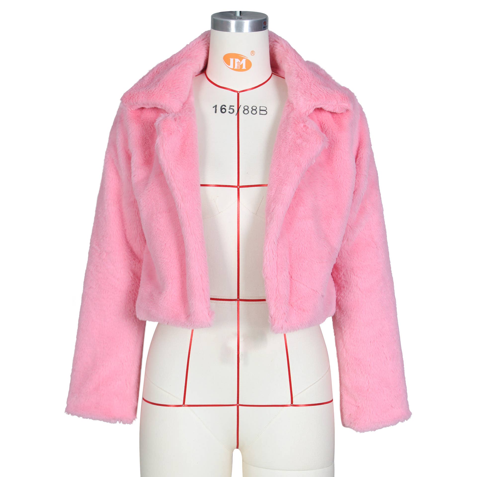 Faux Fur Cropped Jacket