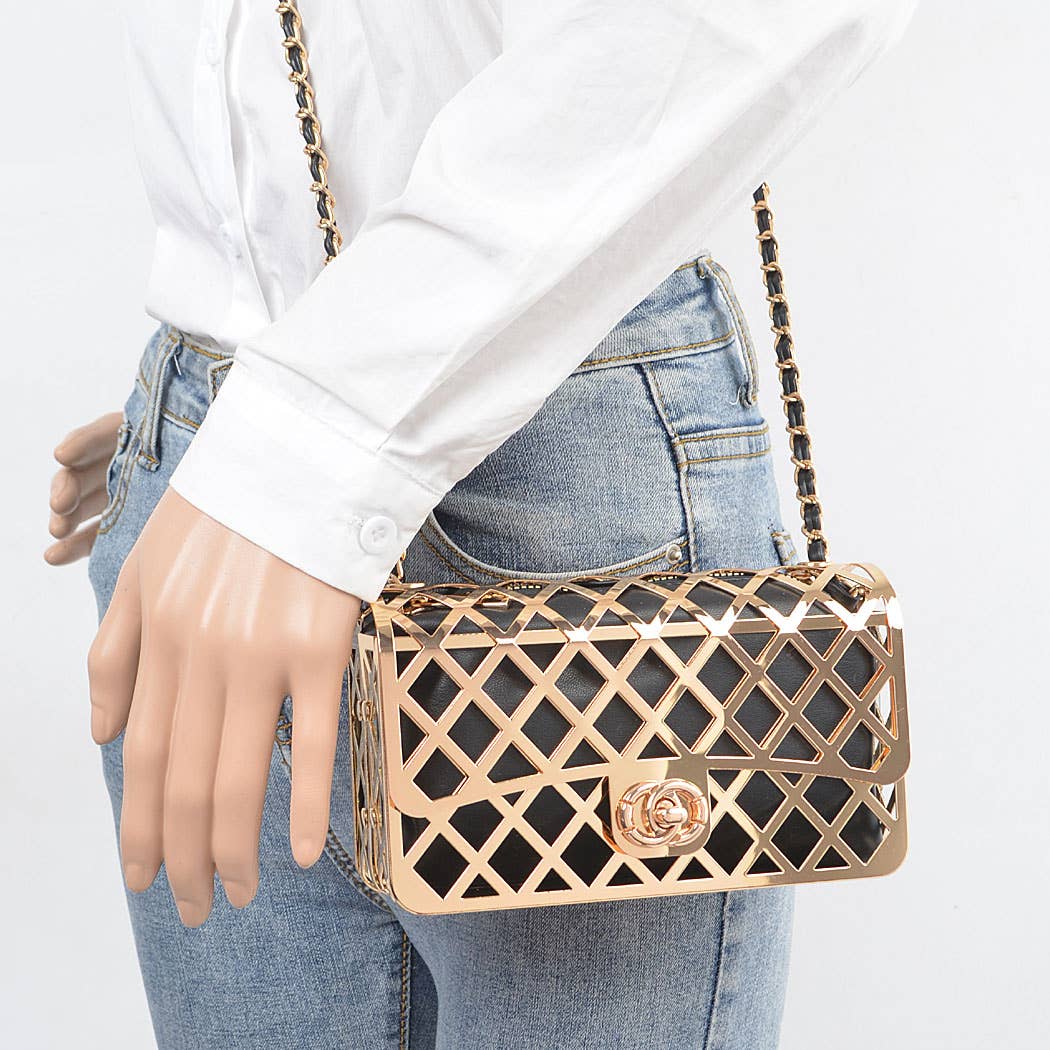 Metal Clutch w/ Pouch