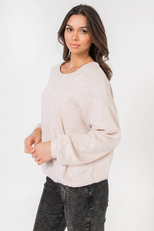 A knit top-AT2077
