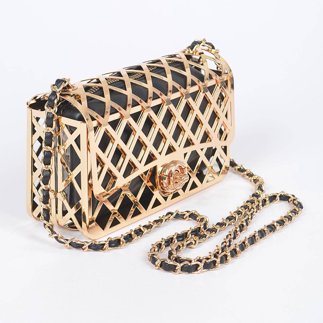 Metal Clutch w/ Pouch